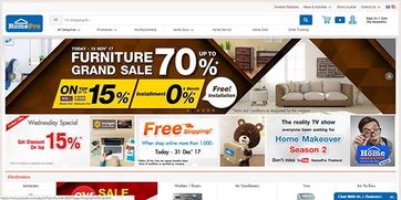 2017年泰國十大領先電商網站,lazada壓倒性取勝