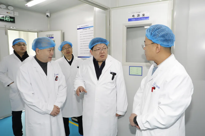 濟南高新區管委會主任任廣鋒調研藥品生產技術開發企業復工復產情況